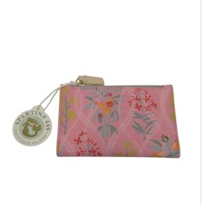Spartina 449 Fiona Snap Wallet Queenie Topiary Pink NWT